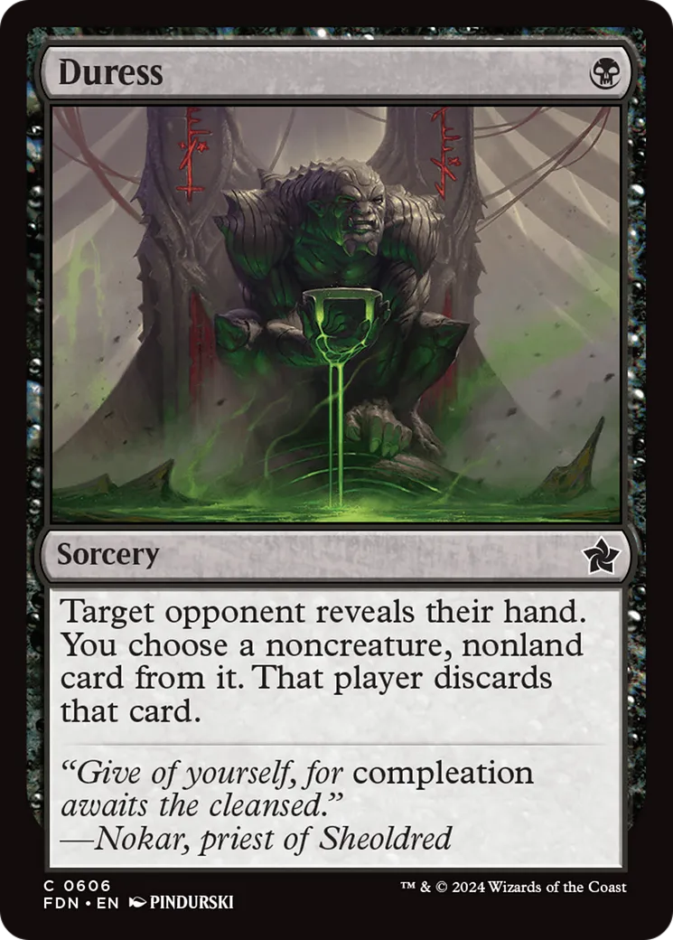Contrainte — Foundations — Magic: The Gathering