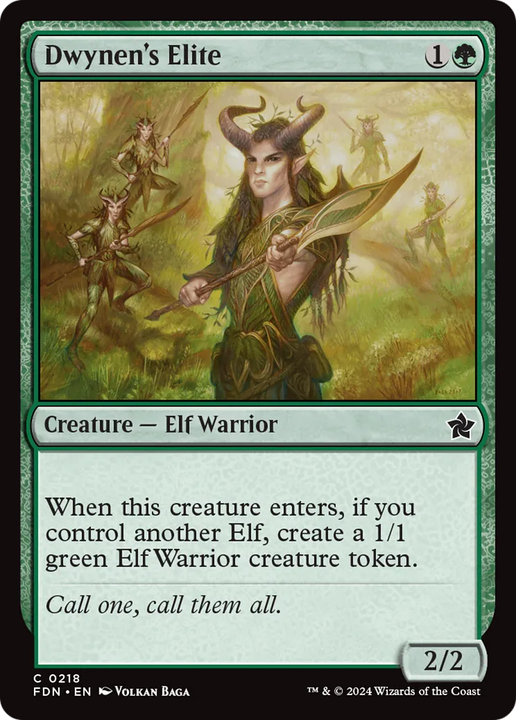 Élite de Dwynen — Foundations — Magic: The Gathering