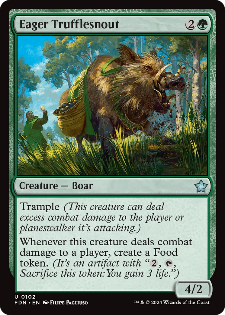 Eager Trufflesnout — Foundations — Magic: The Gathering