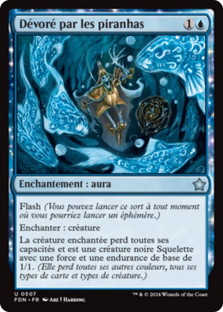 Dévoré par les piranhas — Foundations — Magic: The Gathering