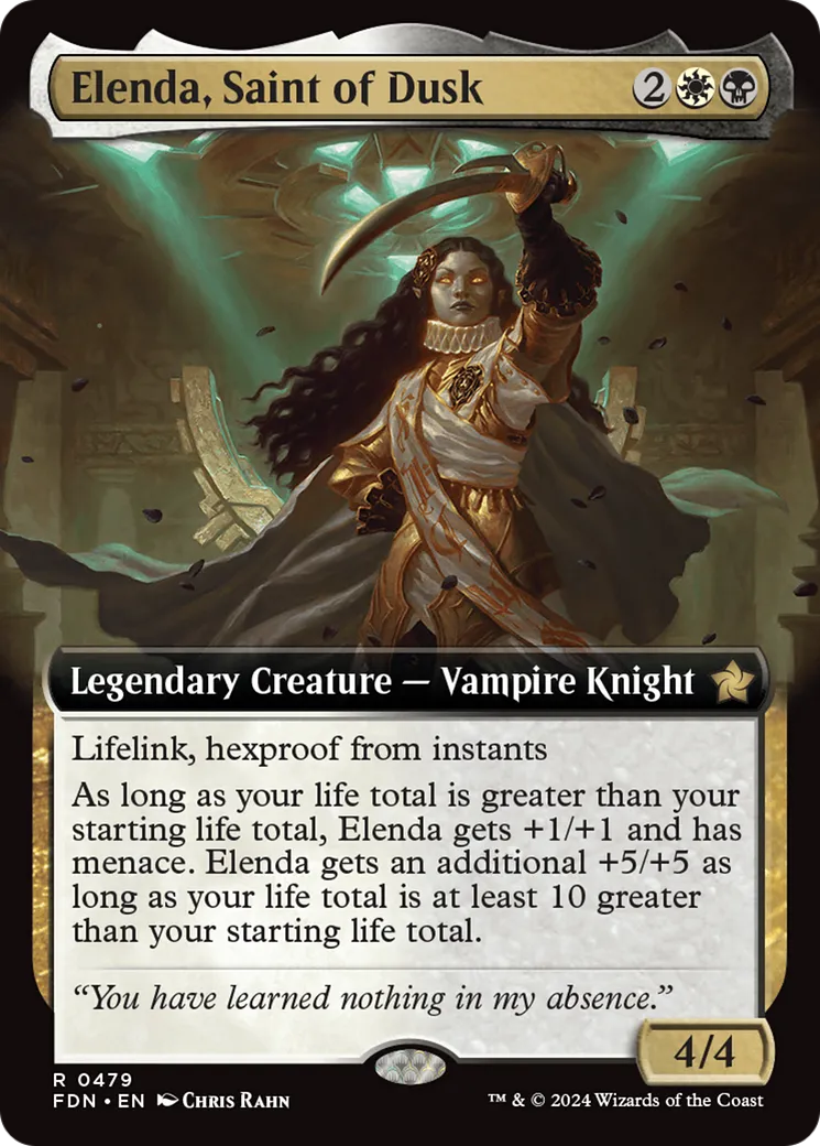 Elenda, Saint of Dusk — Foundations — Magic: The Gathering