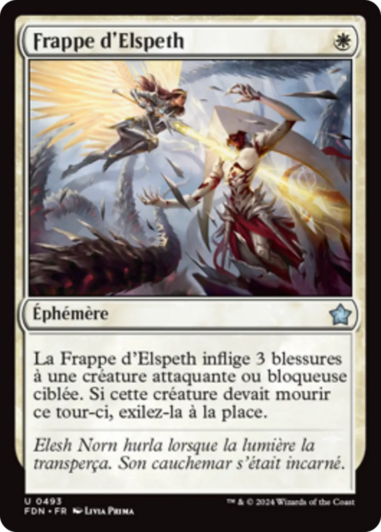Frappe d'Elspeth — Foundations — Magic: The Gathering