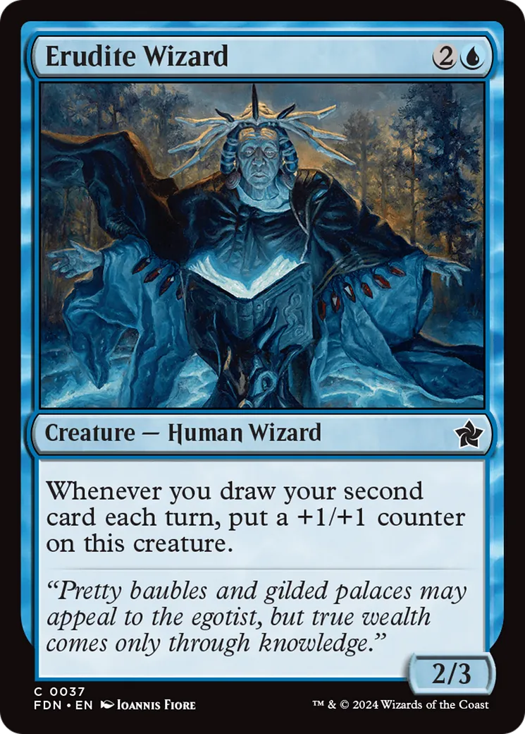 Sorcière instruite — Foundations — Magic: The Gathering