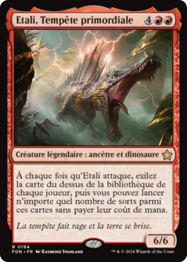 Etali, Tempête primordiale — Foundations — Magic: The Gathering