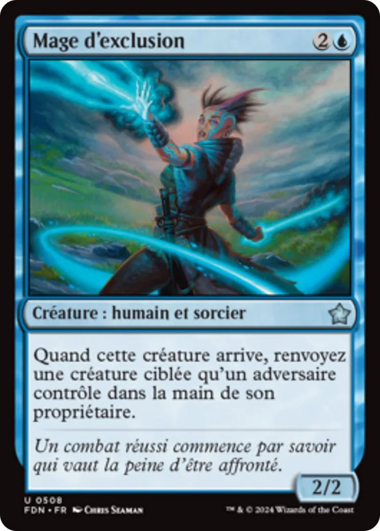 Mage d'exclusion — Foundations — Magic: The Gathering