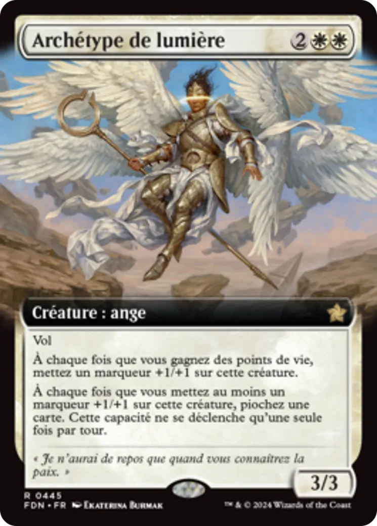 Archétype de lumière — Foundations — Magic: The Gathering