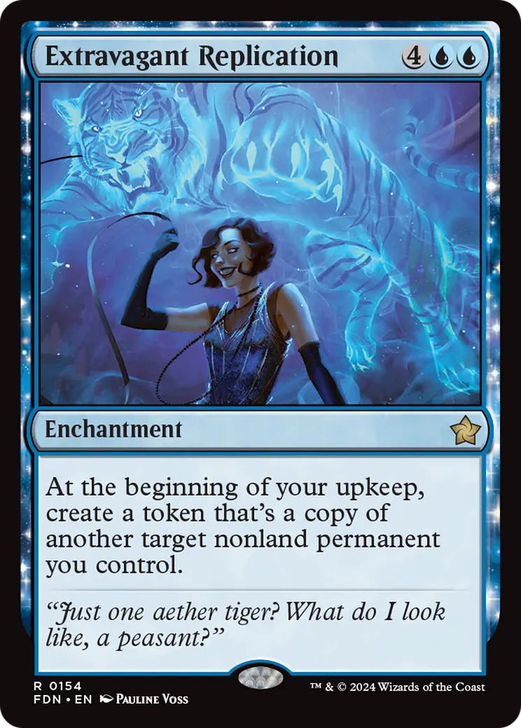 Duplication extravagante — Foundations — Magic: The Gathering