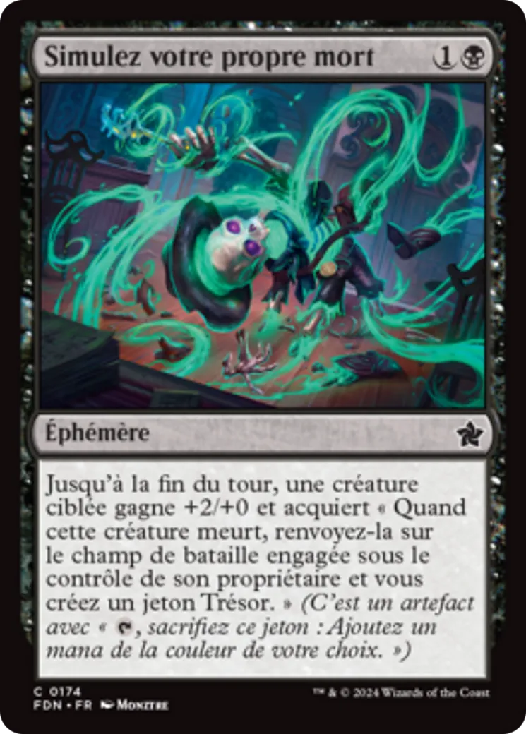 Simulez votre propre mort — Foundations — Magic: The Gathering