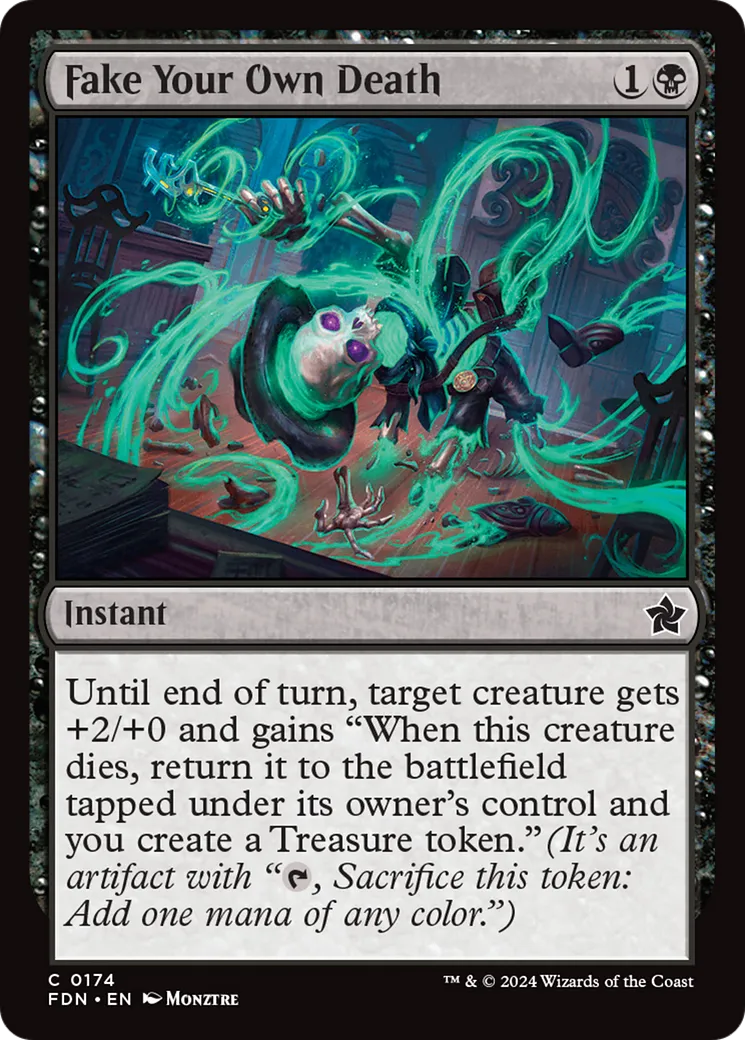 Simulez votre propre mort — Foundations — Magic: The Gathering