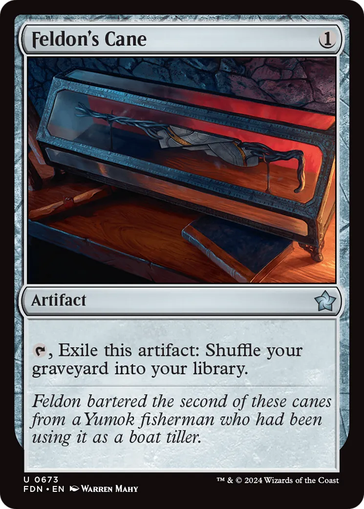 Canne de Feldonn — Foundations — Magic: The Gathering