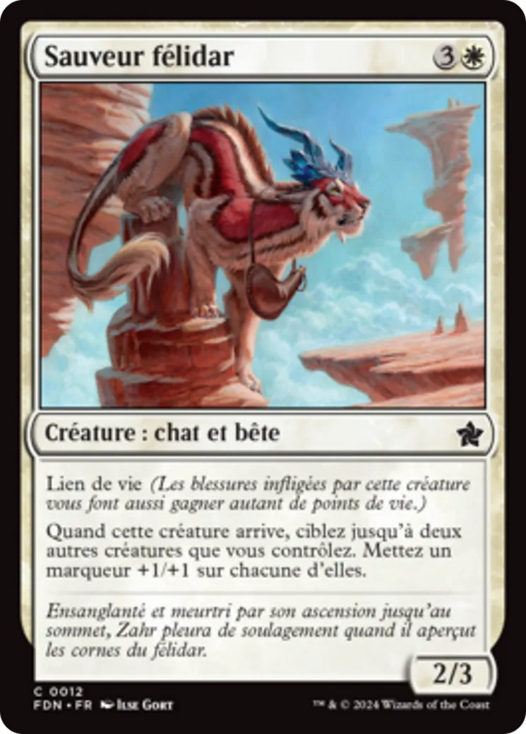 Sauveur félidar — Foundations — Magic: The Gathering