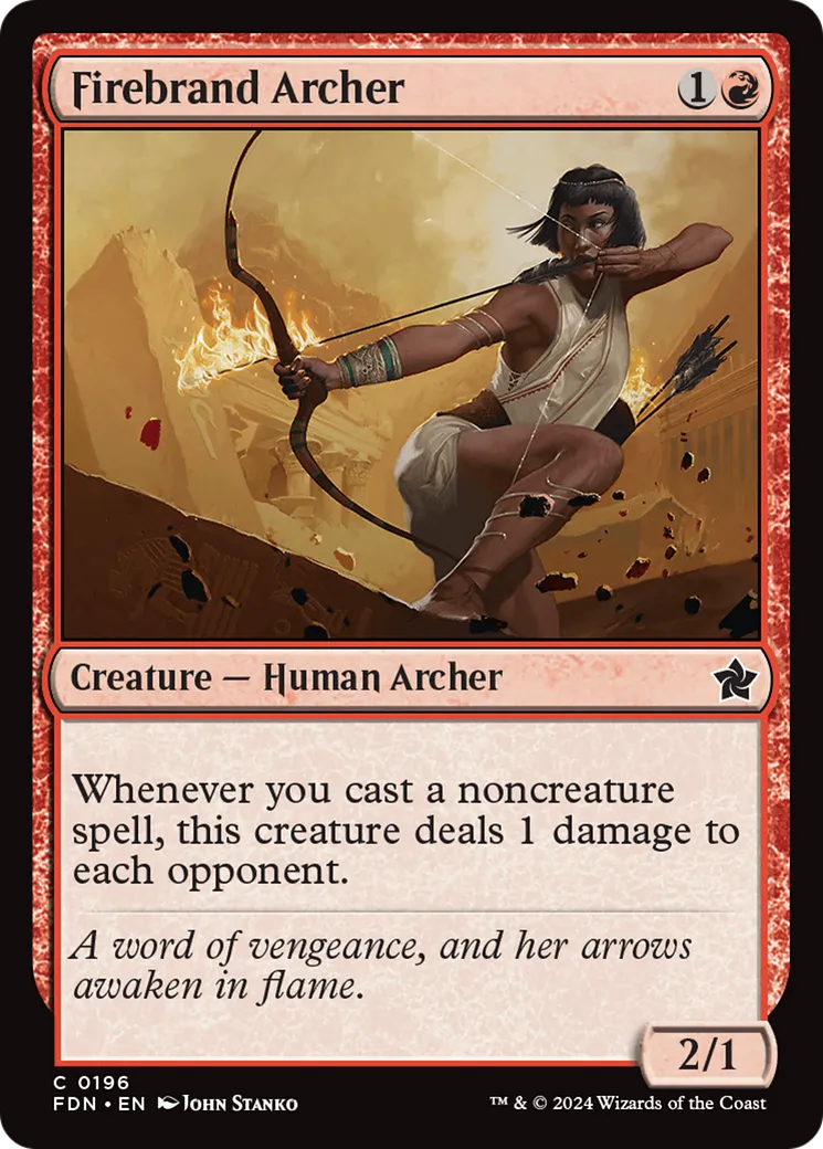 Firebrand Archer — Foundations — Magic: The Gathering