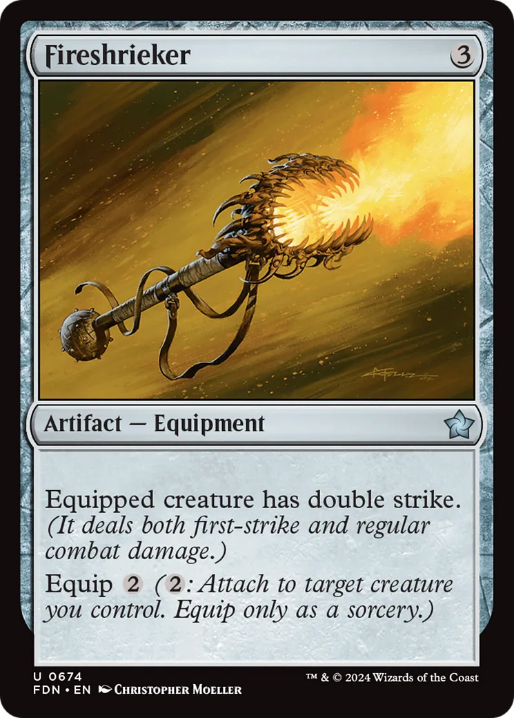 Fireshrieker — Foundations — Magic: The Gathering