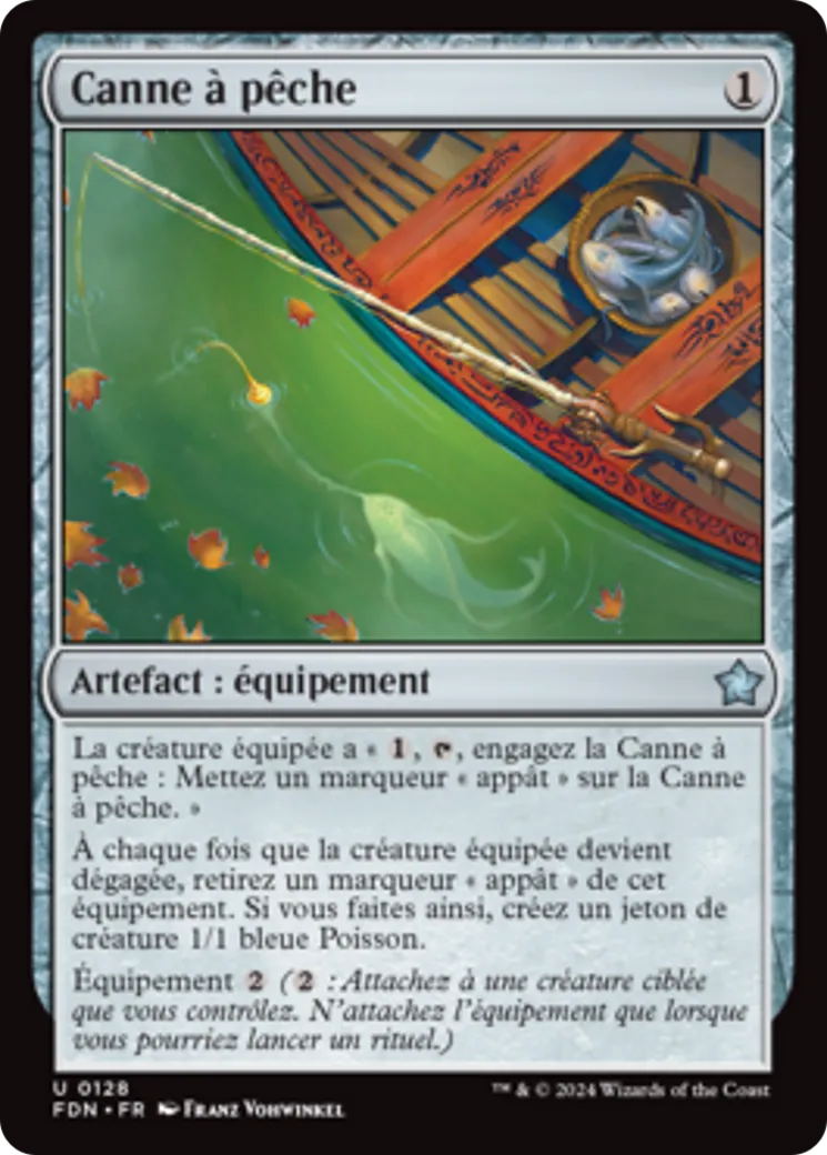 Canne à pêche — Foundations — Magic: The Gathering
