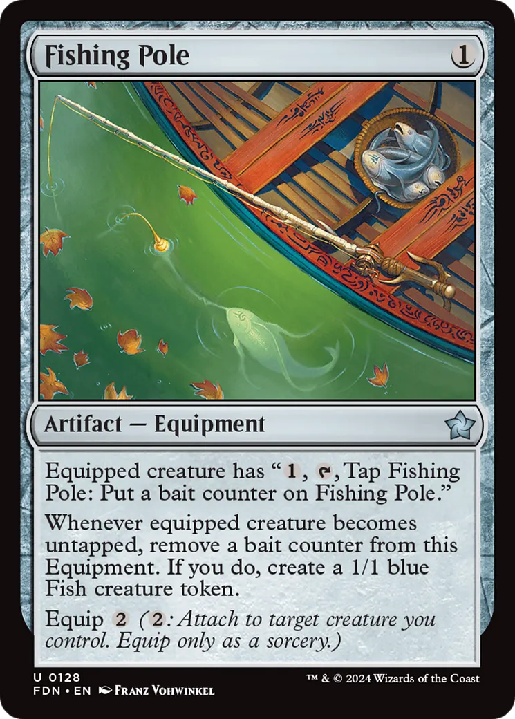 Canne à pêche — Foundations — Magic: The Gathering