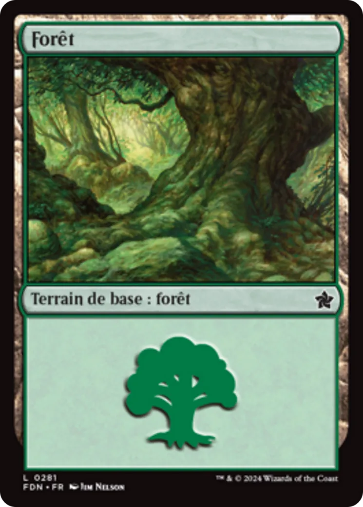 Forêt — Foundations — Magic: The Gathering