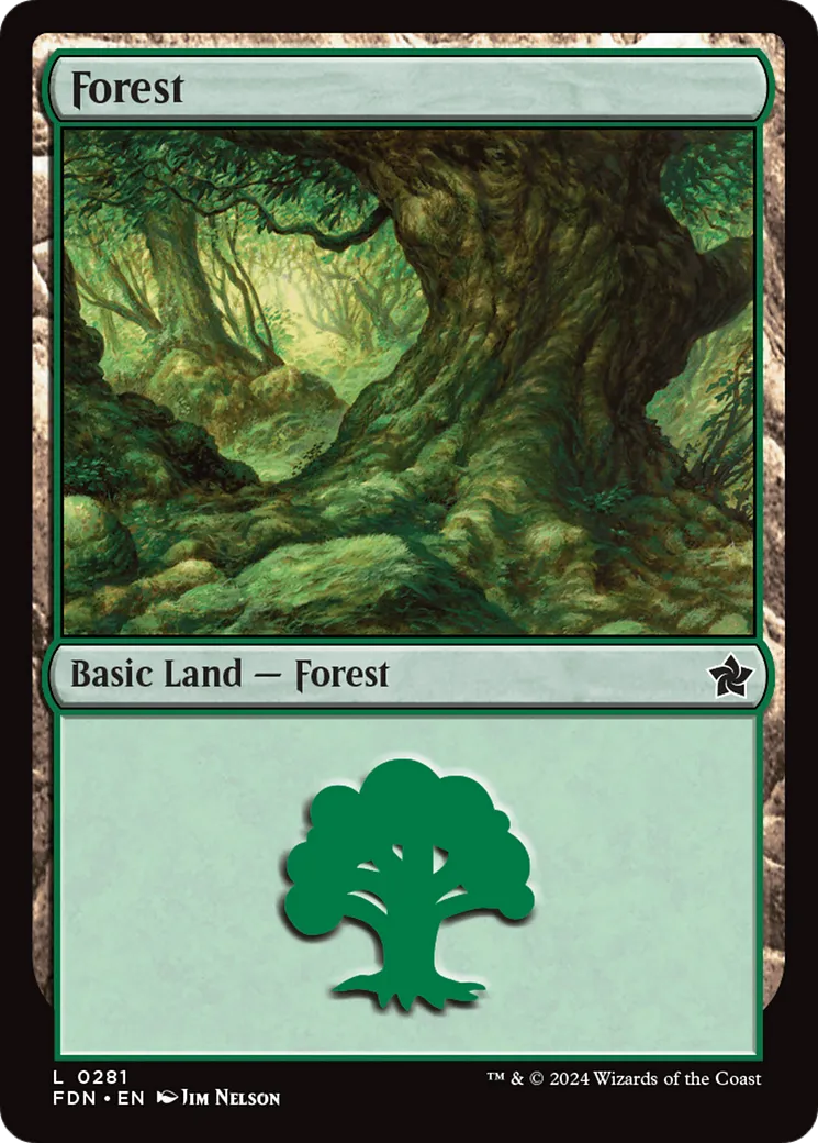 Forêt — Foundations — Magic: The Gathering