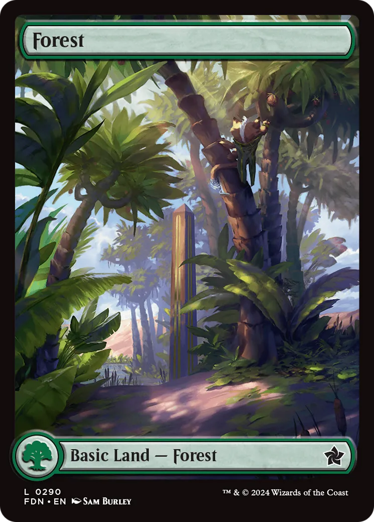 Forest — Foundations — Magic: The Gathering