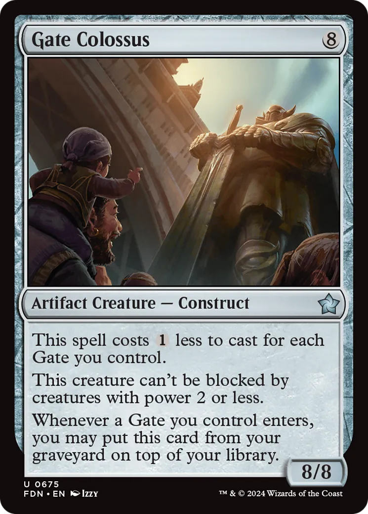 Gate Colossus — Foundations — Magic: The Gathering