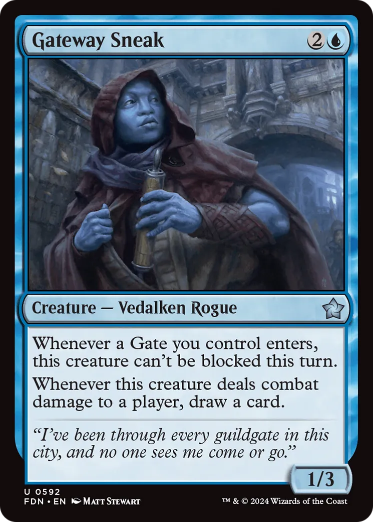 Moucharde des portails — Foundations — Magic: The Gathering
