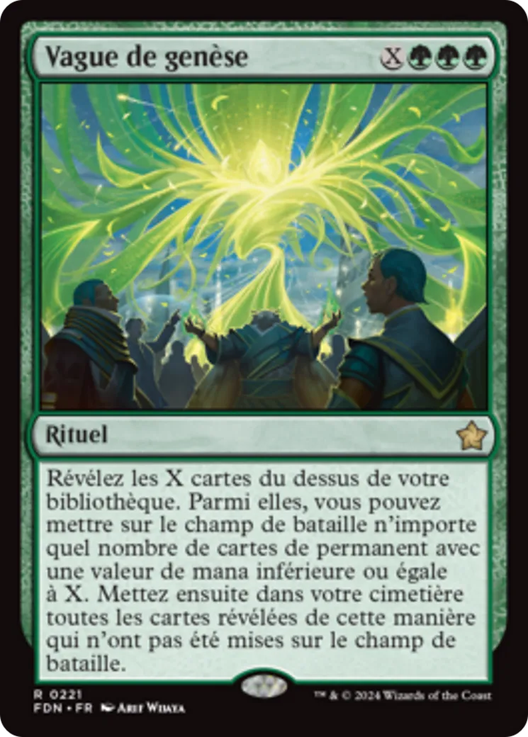 Vague de genèse — Foundations — Magic: The Gathering