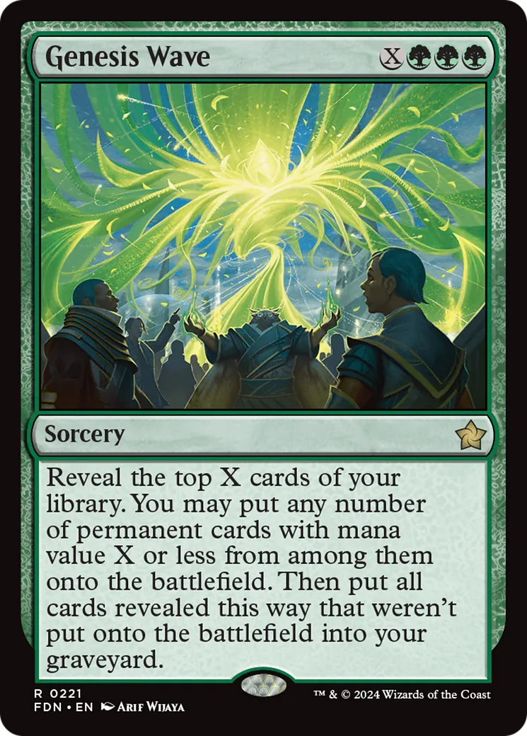 Genesis Wave — Foundations — Magic: The Gathering