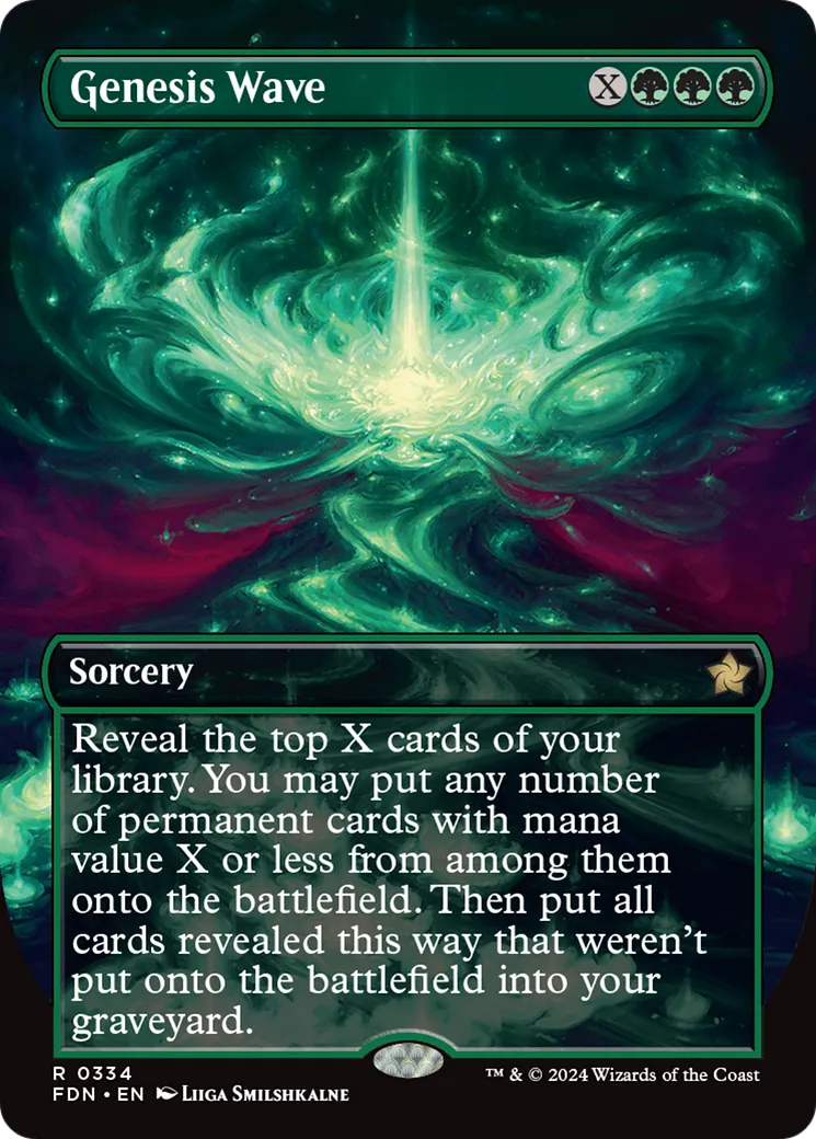 Genesis Wave — Foundations — Magic: The Gathering