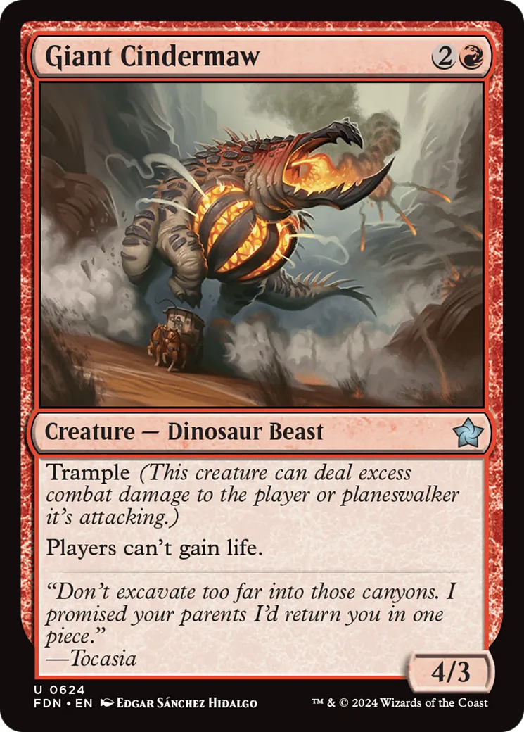 Scoriegueule géante — Foundations — Magic: The Gathering