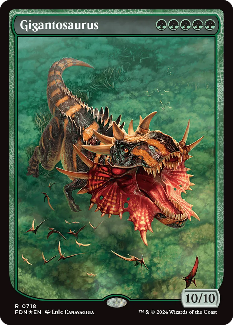 Giganotosaurus — Foundations — Magic: The Gathering