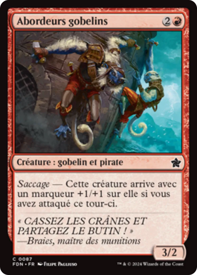 Abordeurs gobelins — Foundations — Magic: The Gathering