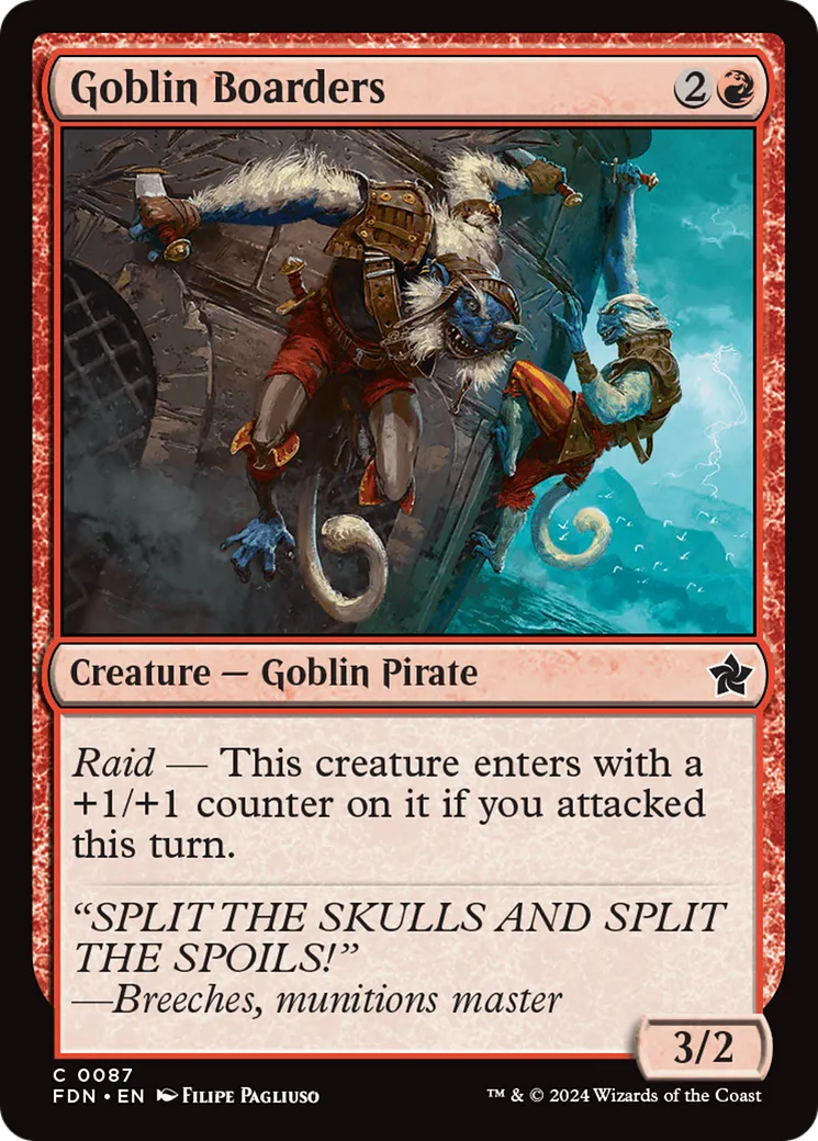 Goblin Boarders — Foundations — Magic: The Gathering