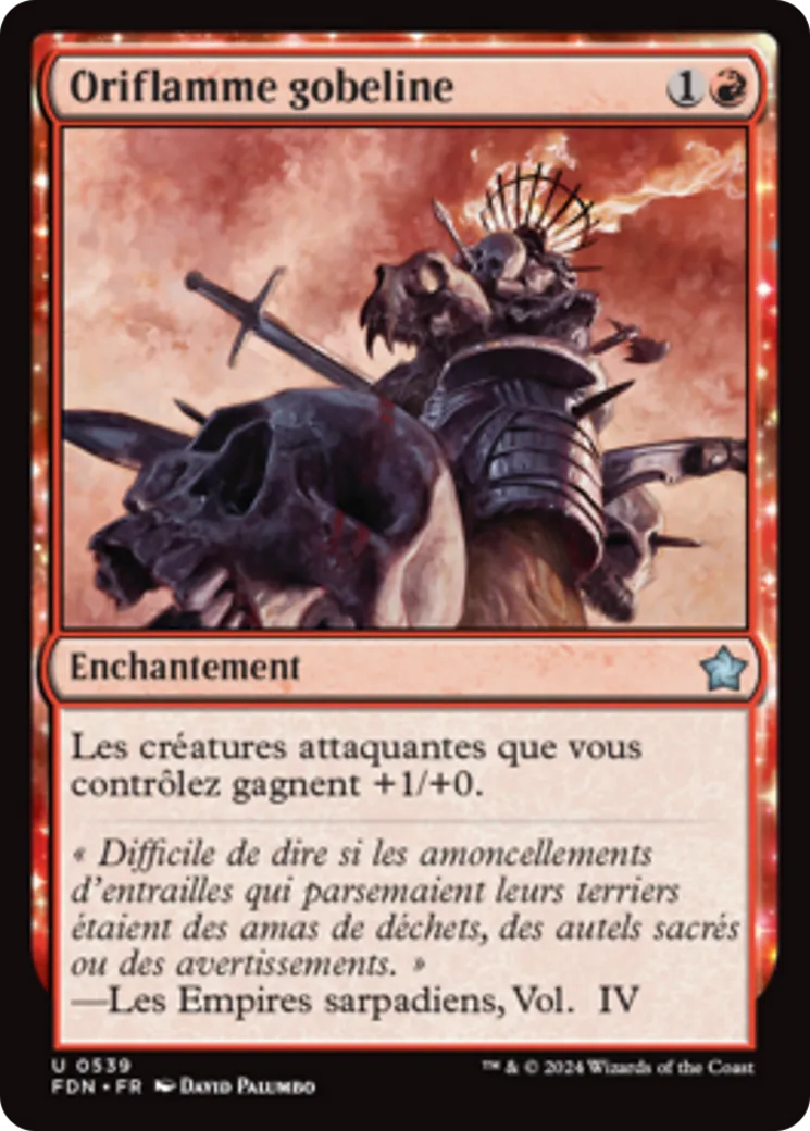 Oriflamme gobeline — Foundations — Magic: The Gathering