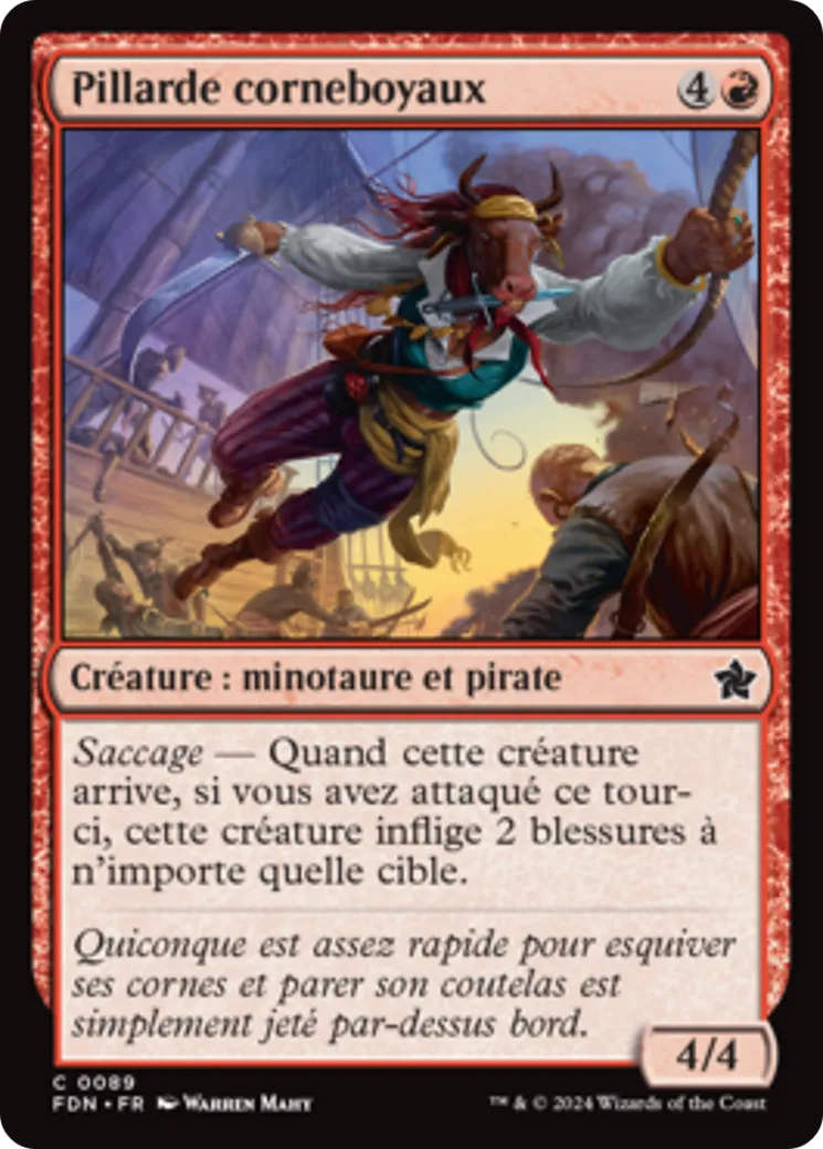Pillarde corneboyaux — Foundations — Magic: The Gathering