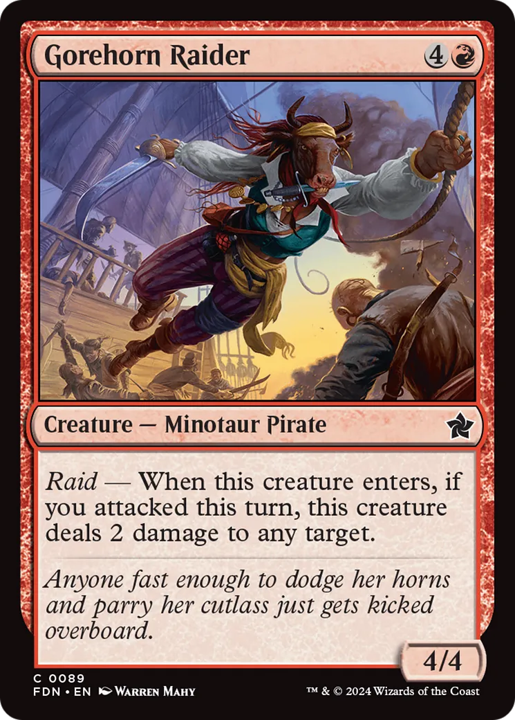 Pillarde corneboyaux — Foundations — Magic: The Gathering