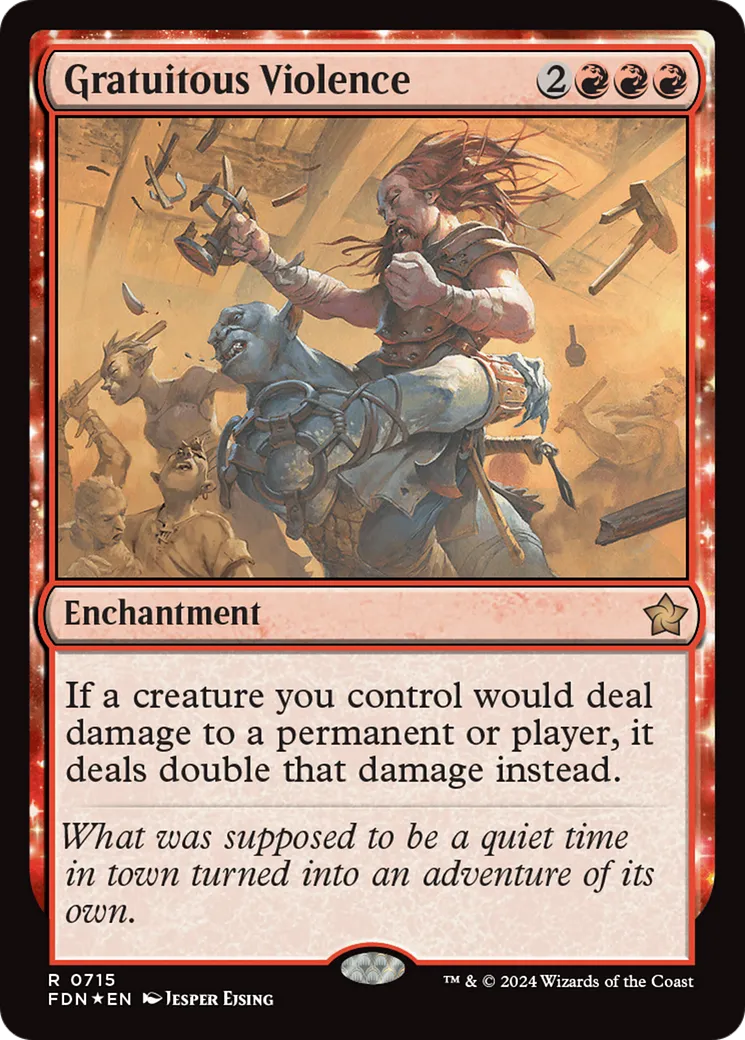 Violence gratuite — Foundations — Magic: The Gathering