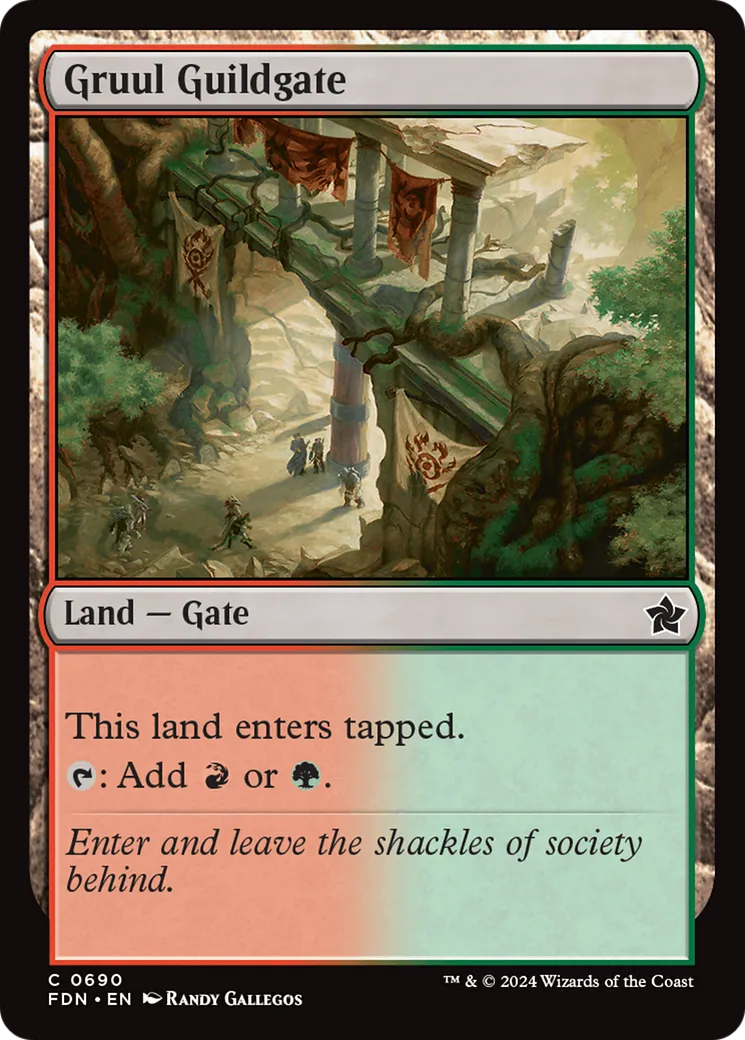 Porte de la guilde de Gruul — Foundations — Magic: The Gathering