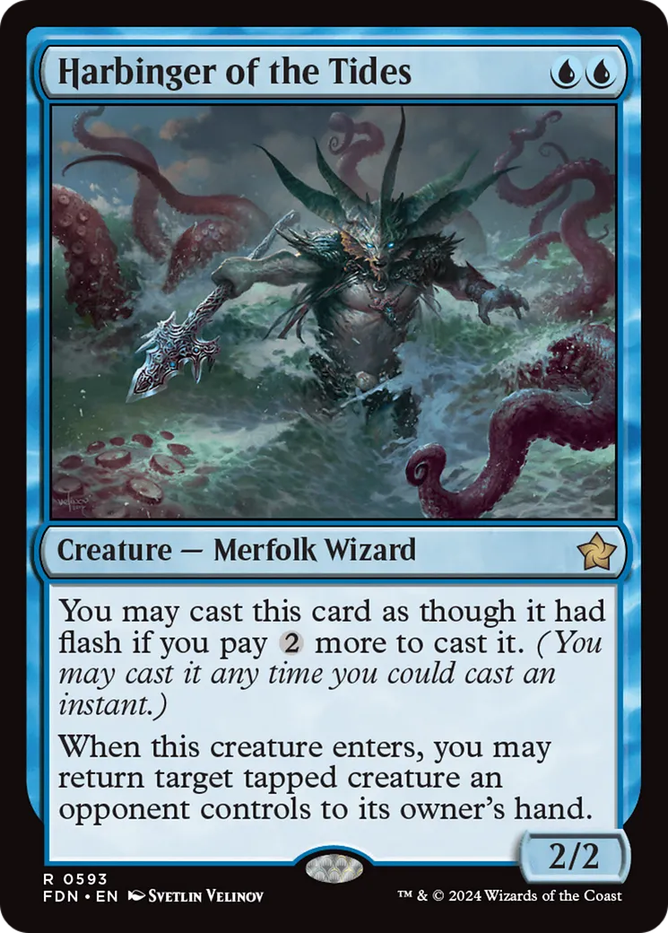 Annonciateur des marées — Foundations — Magic: The Gathering