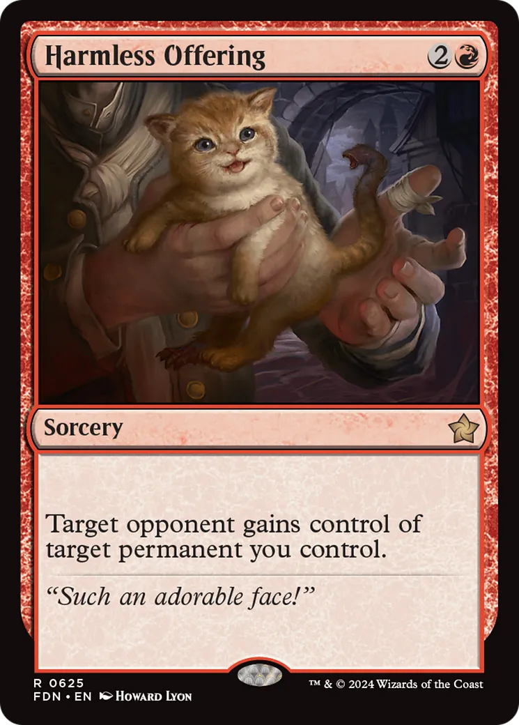 Offrande inoffensive — Foundations — Magic: The Gathering