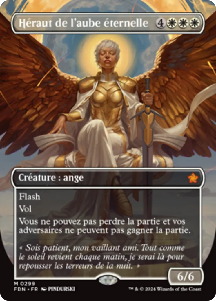 Héraut de l'aube éternelle — Foundations — Magic: The Gathering