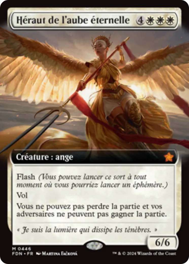 Héraut de l'aube éternelle — Foundations — Magic: The Gathering