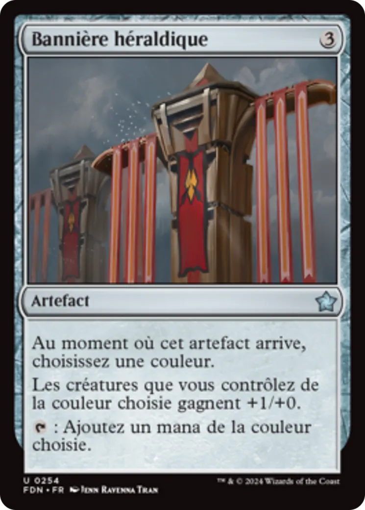 Bannière héraldique — Foundations — Magic: The Gathering