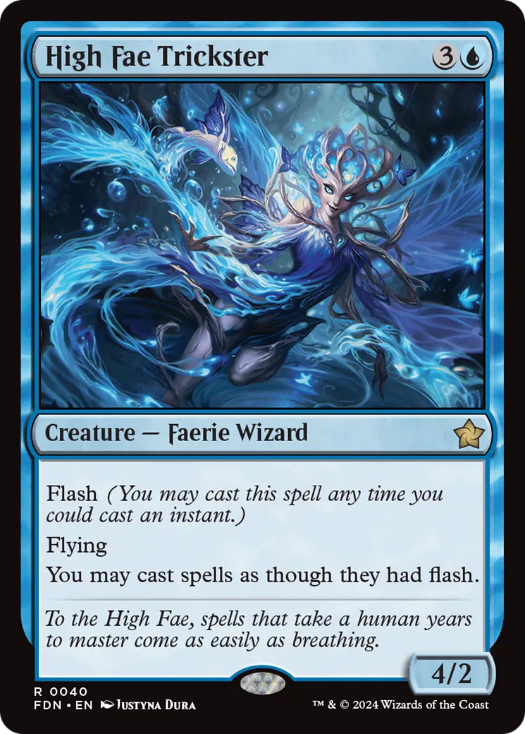 High Fae Trickster — Foundations — Magic: The Gathering