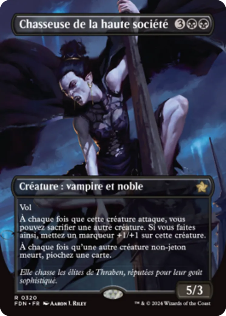 Chasseuse de la haute société — Foundations — Magic: The Gathering