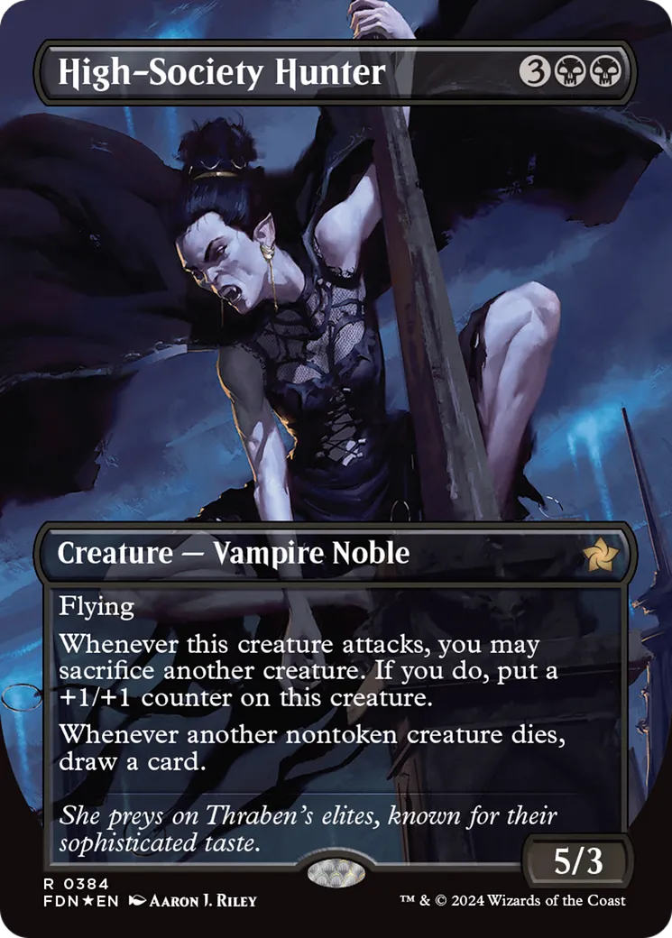 Chasseuse de la haute société — Foundations — Magic: The Gathering