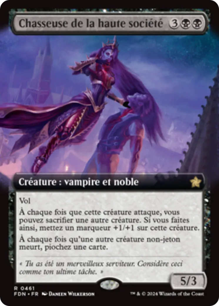 Chasseuse de la haute société — Foundations — Magic: The Gathering