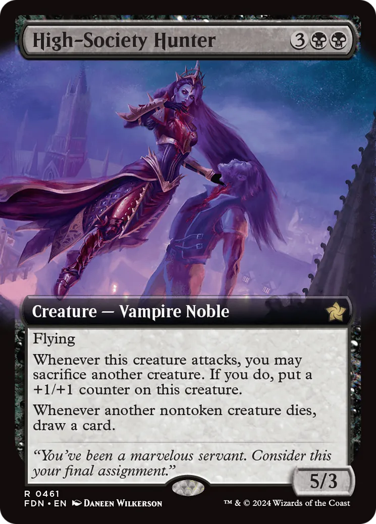 High-Society Hunter — Foundations — Magic: The Gathering