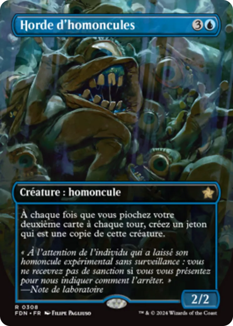 Horde d'homoncules — Foundations — Magic: The Gathering