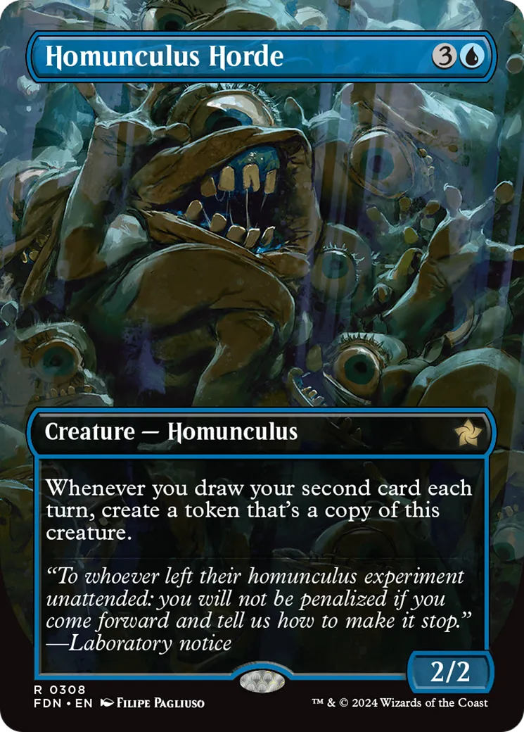 Homunculus Horde — Foundations — Magic: The Gathering