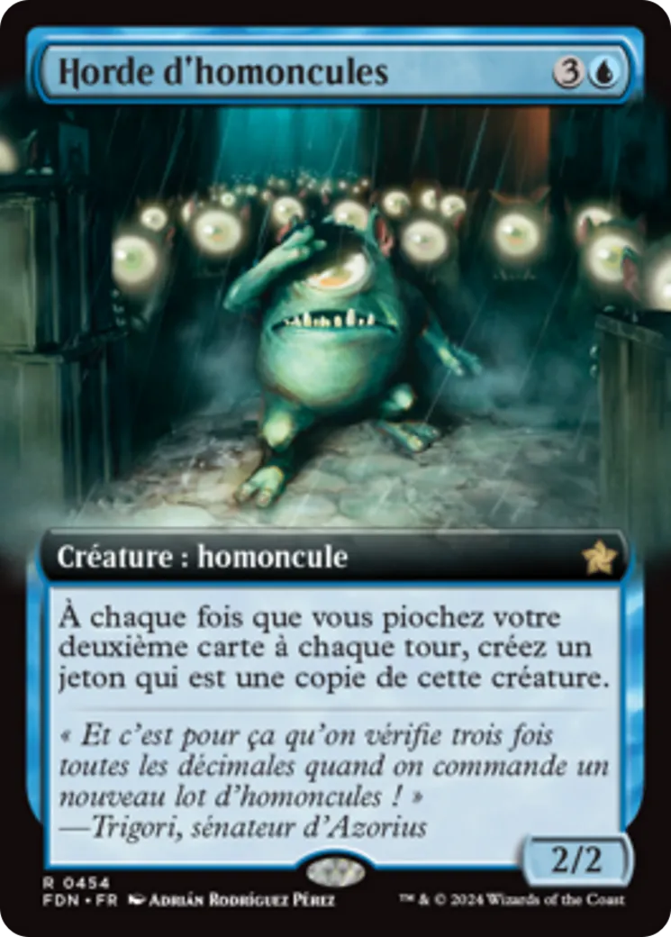 Horde d'homoncules — Foundations — Magic: The Gathering