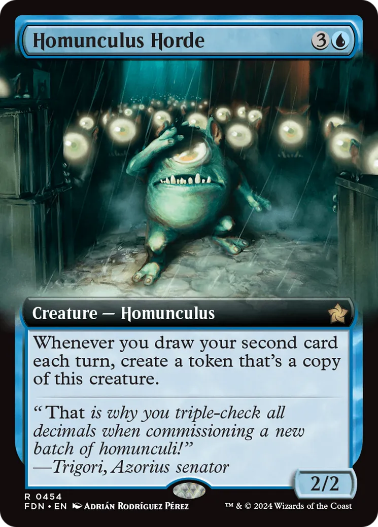 Homunculus Horde — Foundations — Magic: The Gathering